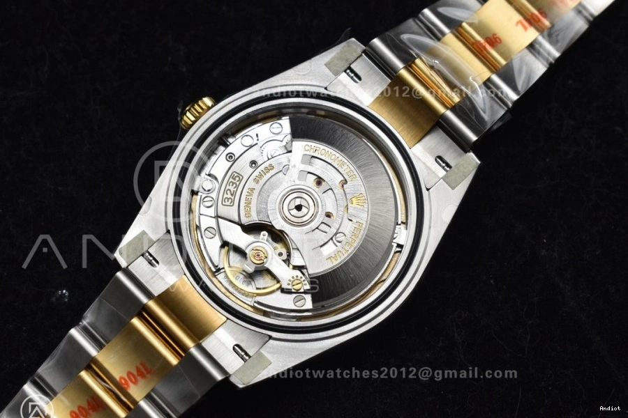 Dial Best 1:1 904L YG YG DateJust on Edition Steel Oyster 41 SS 126333 Clean Stick Bracelet VR3235 0411